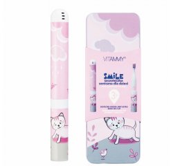 VITAMMY SMILE detská sonická zubná kefka, Mačka, od 3 rokov