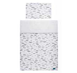 5-dielne posteľné obliečky Belisima Little Man 100/135 sivé