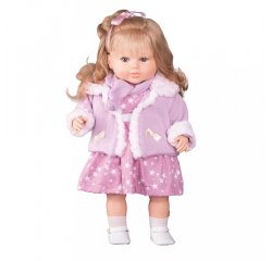 Luxusná hovoriaca detská bábika-dievčatko Berbesa Kristýna 52cm