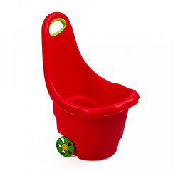 Detský multifunkčný vozík BAYO Sedmokráska 60 cm červený