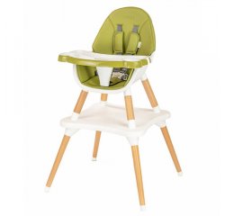 Jedálenská stolička 3v1 New Baby Grace green