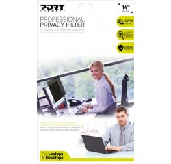 PORT CONNECT PRIVACY FILTER 2D - 14&amp;apos;&amp;apos;, 16/9, černý