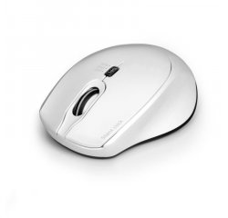 PORT CONNECT SILENT, bezdrátová myš, USB-A/USB-C dongle, 2,4Ghz, 1600DPI, bílá