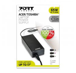 PORT CONNECT ACER/TOSHIBA napájecí adaptér k notebooku 65W (max.90W), 3x Acer/Toshiba konektor