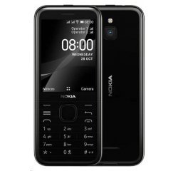 Nokia 8000 4G (2021), Dual SIM, černá + darček internetová televízia sledovanieTV na dva mesiace v hodnote 11,98 €