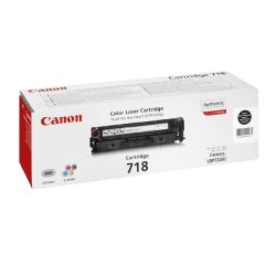 Canon originál toner 718 BK, 2662B005, black, 6800str., dual pack, 2ks