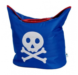LOVE IT STORE IT - Taška na prádlo Piráti – modrá s pirátom