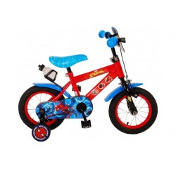 VOLARE - Detský bicykel Spider-Man – chlapčenský – 12 palcový – modrý/červený