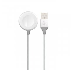 EPICO APPLE WATCH CHARGING CABLE USB-A 1.2m silver