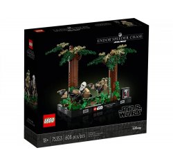 LEGO STAR WARS NAHANACKA SPIDROV NA PLANETE ENDOR - DIORAMA /75353/