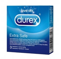 DUREX EXTRA SAFE 3 KS KONDOMY