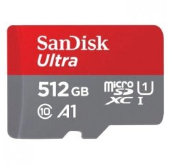 SANDISK 215424 ULTRA MICROSDXC 512GB + SD ADAPTER 150MN/S A1 CLASS 10 UHS-I