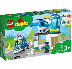 LEGO DUPLO POLICAJNA STANICA A VRTULNIK /10959/