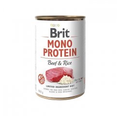 BRIT MONO PROTEIN BEEF &amp; RICE 400G