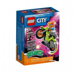 LEGO CITY MEDVED A KASKADERSKA MOTORKA /60356/