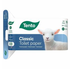 TENTO CLASSIC TOALETNY PAPIER 3VRSTVOVY 16KS