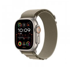 APPLE WATCH ULTRA 2 GPS + CELLULAR, 49MM TITANIUM CASE WITH OLIVE ALPINE LOOP - SMALL, MREX3CS/A