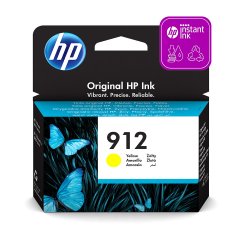 HP ORIGINAL INK 3YL79AE, HP 912, YELLOW, 315STR., HIGH CAPACITY, HP OFFICEJET 8012, 8013, 8014, 8015