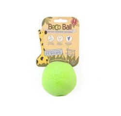 BECOBALL LOPTICKA Z PRIRODNEJ GUMY, L (7,5 CM), ZELENA