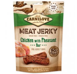 CARNILOVE JERKY SNACK CHICKEN WITH PHEASANT BAR 100G (294-111858)