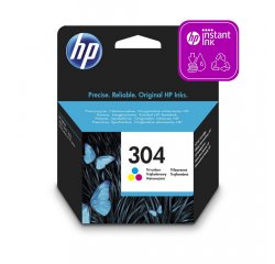 HP 304 ORIGINAL ATRAMENT, TRI-COLOR, 100 STRAN, N9K05AE