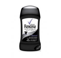 REXONA STICK 40ML INVISIBLE BLACK + WHITE