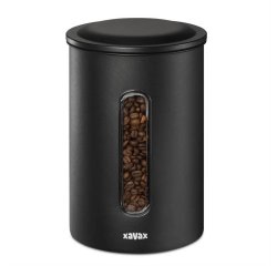 XAVAX 111262 BARISTA DOZA NA 1,3 KG ZRNK. KAVY, ALEBO 1,5 KG MLETEJ KAVY, VZDUCHOTESNA, MAT. CIERNA