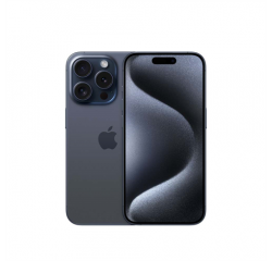 APPLE IPHONE 15 PRO 256 GB TITANOVA MODRA, MTV63SX/A + darček digitálna televízia PLAYTV na 3 mesiace zadarmo