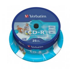 VERBATIM 43432 CD-R/25 CAKE