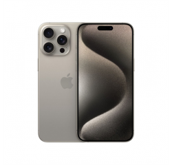 APPLE IPHONE 15 PRO MAX 1 TB TITANOVA PRIRODNA, MU7J3SX/A + darček digitálna televízia PLAYTV na 3 mesiace zadarmo