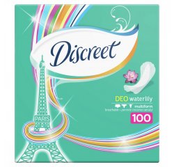 DISCREET INTIMKY 100KS WATERLILY CASHBACK AŽ 40 EUR