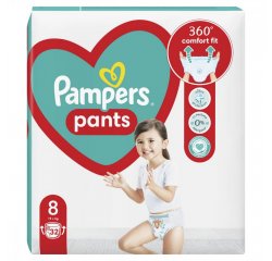 PAMPERS PANTS JP S8 32KS (19+KG) CASHBACK AŽ 40 EUR