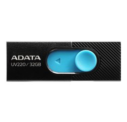 A-DATA USB UV320 32GB BLACK/BLUE (USB 3.0), AUV320-32G-RBKBL