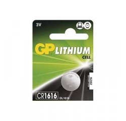 GP LITHIOVA BATERIA GOMBIKOVA CR1616, 1KS BLISTER, B1560