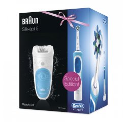 BRAUN SILK EPIL 5-511 + ORAL-B VITALITY vystavený kus