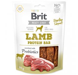 BRIT SNACK JERKY LAMB PROTEIN BAR 80G (294-111749)