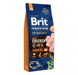 BRIT PREMIUM BY NATURE SENIOR S+M 15 KG (294-170923)