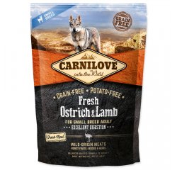 CARNILOVE FRESH OSTRICH AND LAMB EXCELLENT DIGESTION FOR SMALL BREED DOGS 1,5 KG (294-170869)