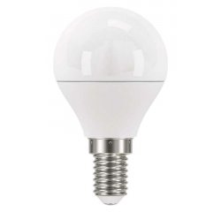 EMOS ZQ1222 LED ZIAROVKA CLASSIC MINI GLOBE 6W E14 STUDENA BIELA