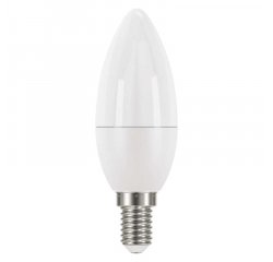 EMOS ZQ3221 LED ZIAROVKA CLASSIC CANDLE 6W E14 NEUTRALNA BIELA