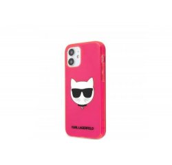 KARL LAGERFELD KLHCP12SCHTRP TPU CHOUPETTE HEAD KRYT PRE IPHONE 12 MINI 5.4 FLUO PINK
