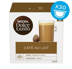 NESCAFE DOLCE GUSTO CAFE AU LAIT MAGNUM PACK 30KS