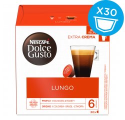 NESCAFE DOLCE GUSTO LUNGO MAGNUM PACK 30KS