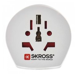 SKROSS PA30 CESTOVNY ADAPTER PRE CUDZINCOV V SR, BIELY