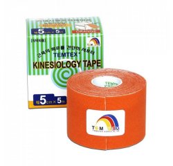 TEMTEX KINESIO TAPE CLASSIC, ORANZOVA TEJPOVACIA PASKA 5CM X 5M