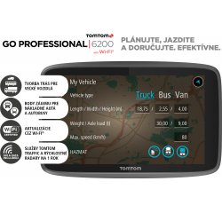 TOMTOM GO PROF 6200 EU 1PL6.002.09