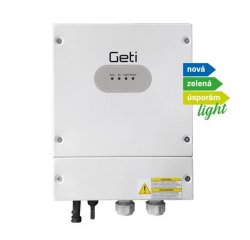Regulátor Geti GWH01 solární MPPT 4kW pro ohřev vody, výstup 230V, vstup 350V