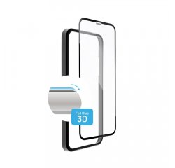 Ochranné tvrzené sklo FIXED 3D Full-Cover s aplikátorem pro Apple iPhone 12/12 Pro, černé