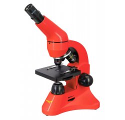 (EN) Levenhuk Rainbow 50L Lime Microscope (Orange, CZ)