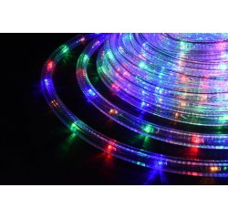 Reťaz MagicHome Vianoce Rolight, 240x LED multicolor, 8 funkcií, 230 V, 50 Hz, IP44, exteriér, osvetlenie, L-10 m